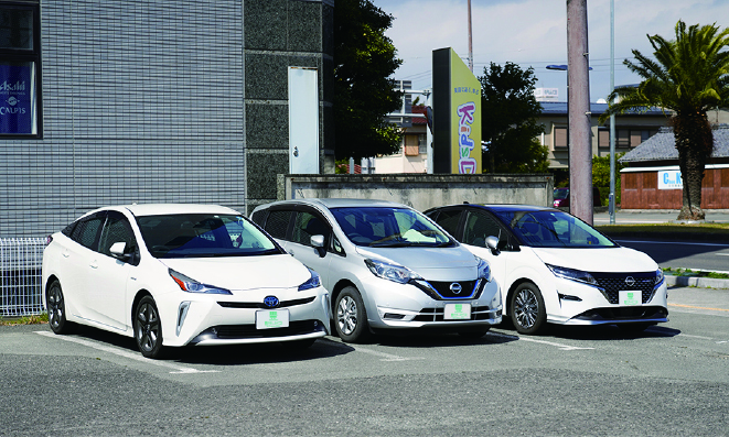 豊サービスのハイブリッドカー