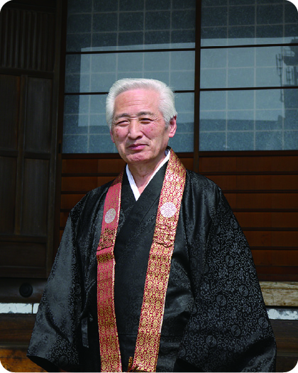 託縁寺住職 原田憲昭様
